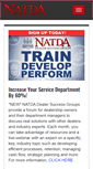 Mobile Screenshot of natda.org